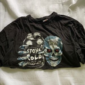 Stone cold cropped top